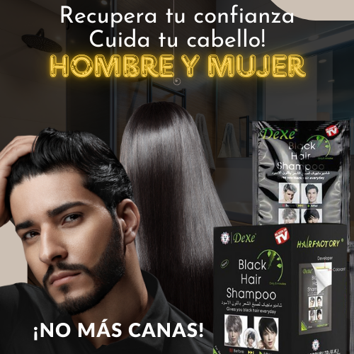 Shampoo cubre canas (Caja de 10 sachets)