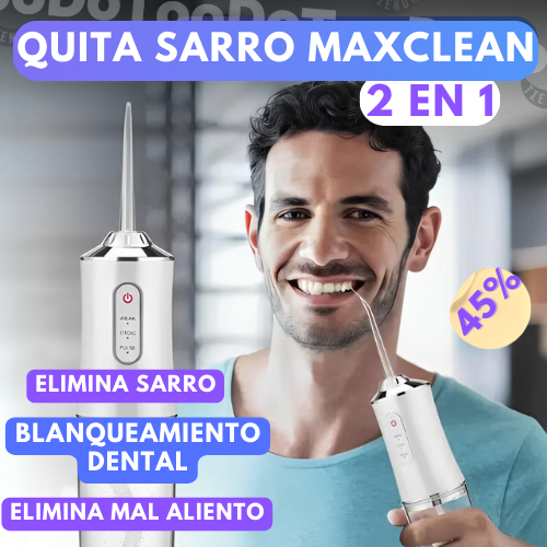 Eliminador Sarro Electrico 2 en 1 MAXCLEAN